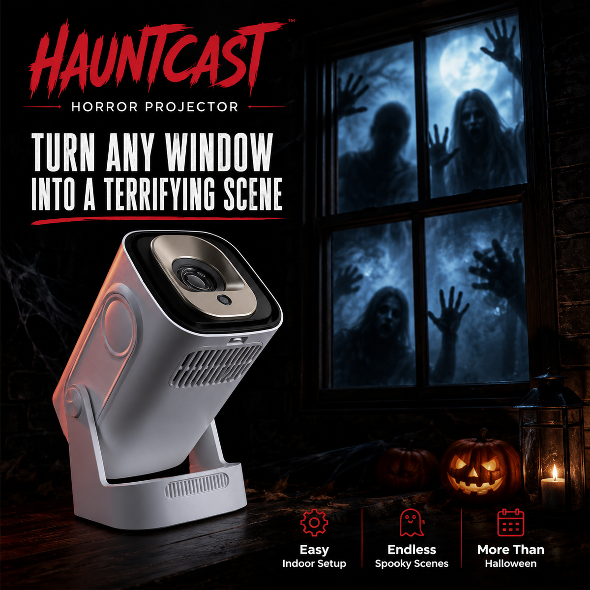HauntCast™ Horror Projector
